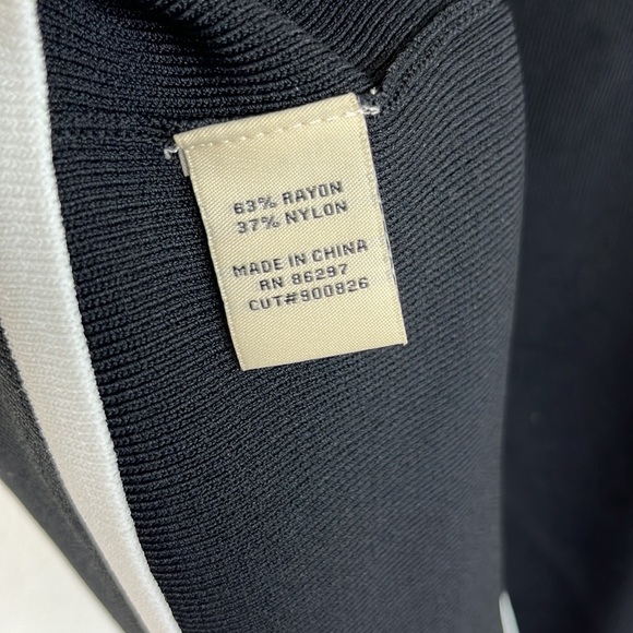 Vertigo Knit Jersey A Line Pencil Skirt - Picture 5 of 7